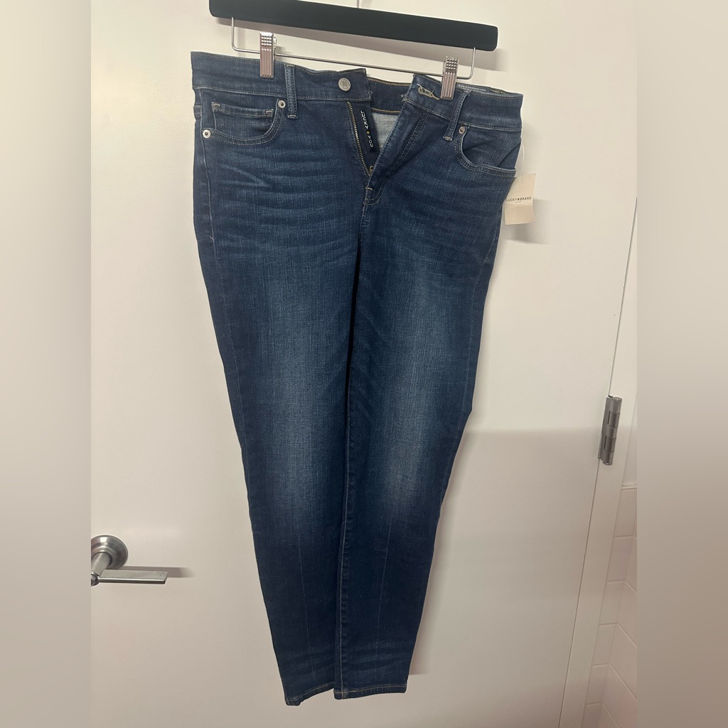 73 Lucky Brand Ava Womens Skinny Jeans Blue Color Size 1030 Free Shipping